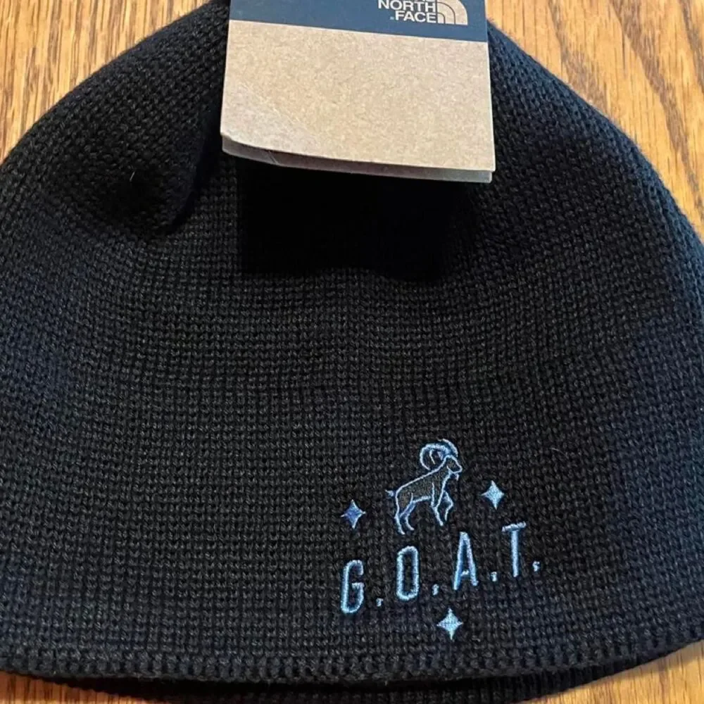 The North Face Black Knit Mountain Beanie